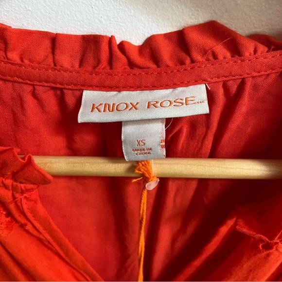 Knox Rose Dress | Warm Orange | XS | NWT - Picture 5 of 6